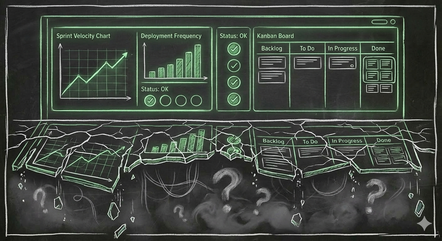 Green dashboards hiding eroding understanding