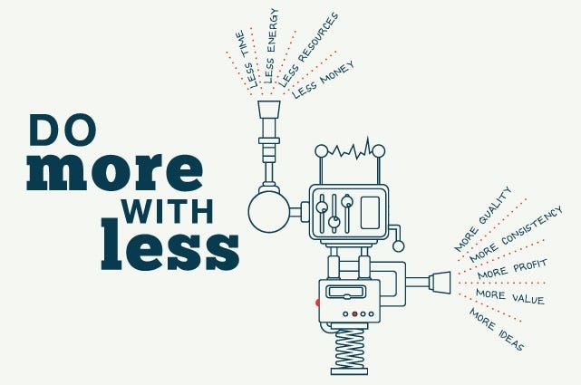 Do more with less from [Black Mouse Design](https://blackmousedesign.com.au/)